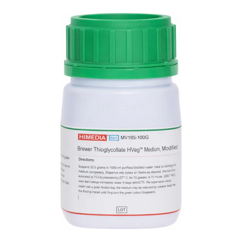 Himedia Brewer Thioglycollate HiVeg Medium, Modified (Thioglycollate HiVeg Medium, Linden)