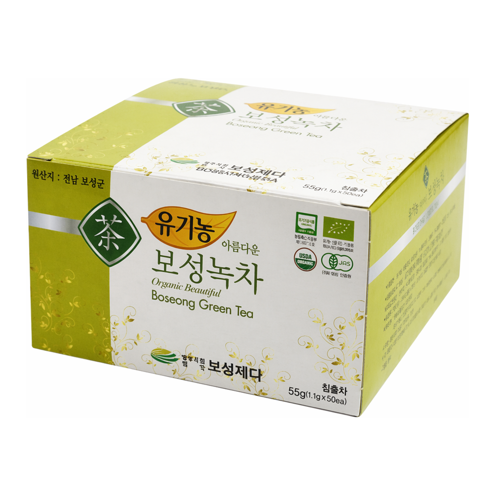 OFFICENEX 유기농 아름다운보성녹차(1.1g*50T/보성제다)