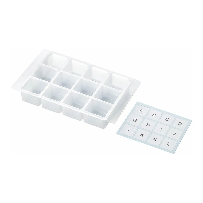 AS ONE Tray Set for Food InspectIon, 검식 트레이 세트