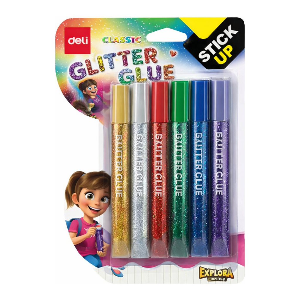 OFFICENEX 재고문의
델리 반짝이풀 12ml 6색