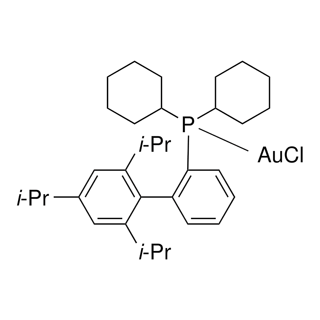 Merck Chloro[2-dicyclohexyl(2',4',6'-trisopropylbiphenyl)phosphine]gold(I)