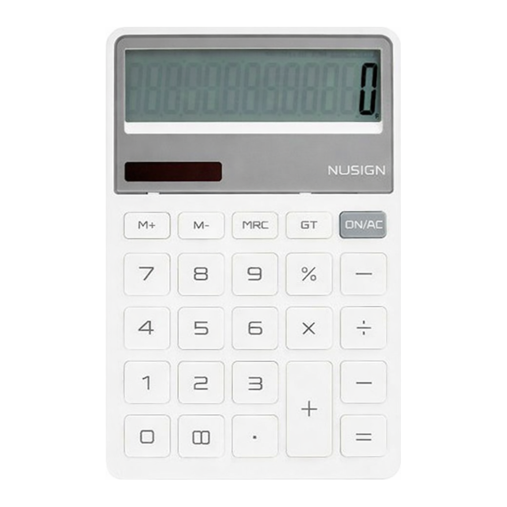 OFFICENEX 누사인 계산기(ENS042WH/화이트)