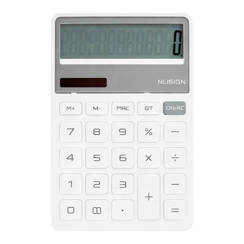 OFFICENEX 누사인 계산기(ENS042WH/화이트)