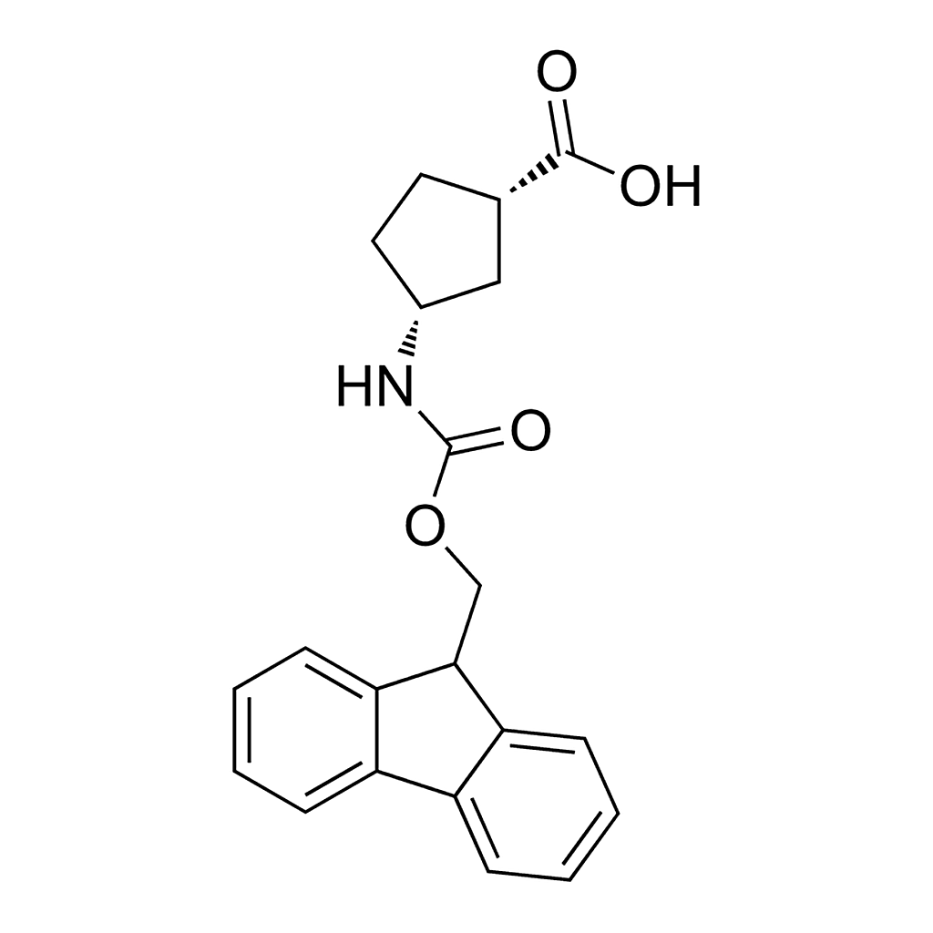 Merck (+)-(1S,3R)-N-Fmoc-3-aminocyclopentanecarboxylic acid