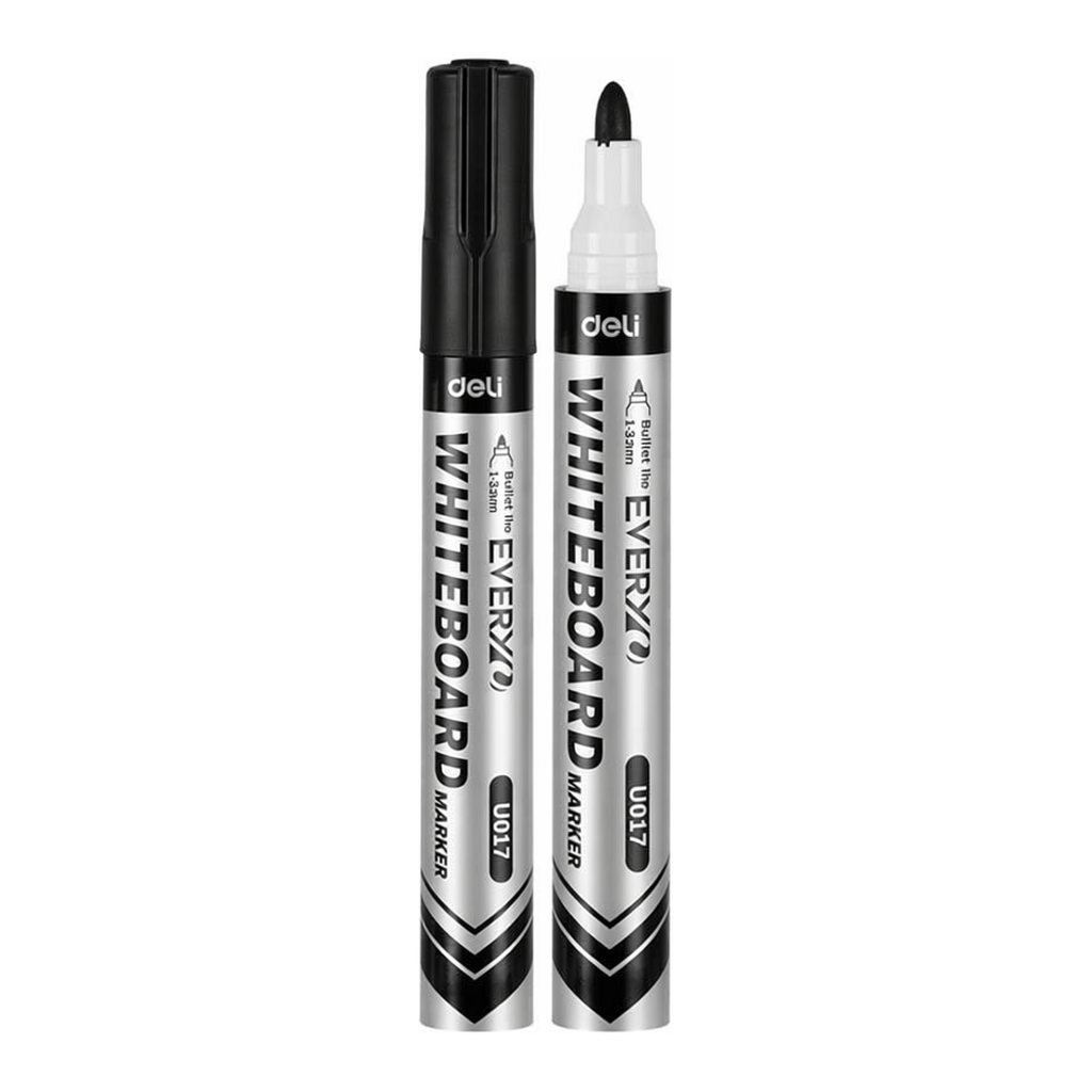 OFFICENEX DELI EU017 화이트 보드마카 (흑) 1.5mm