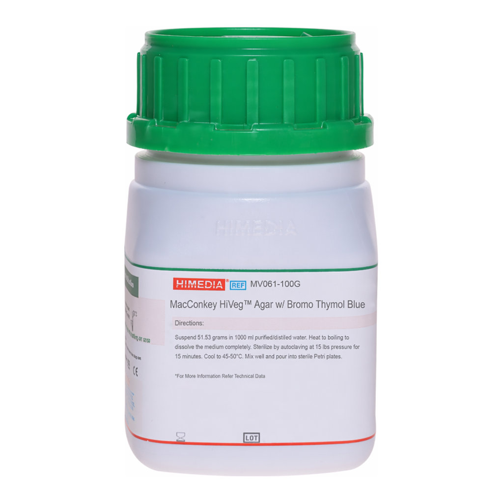 Himedia MacConkey HiVeg Agar w/ Bromo  Thymol Blue