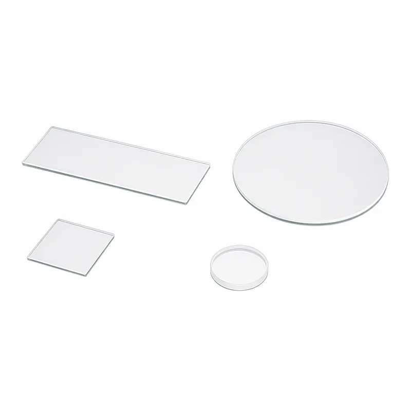 AS ONE Melting Quartz Polishing Plate (Circular Plate)(Φ10 ~ Φ50mm), 원형 용융석영 연마판 (Φ10 ~ Φ50mm)
