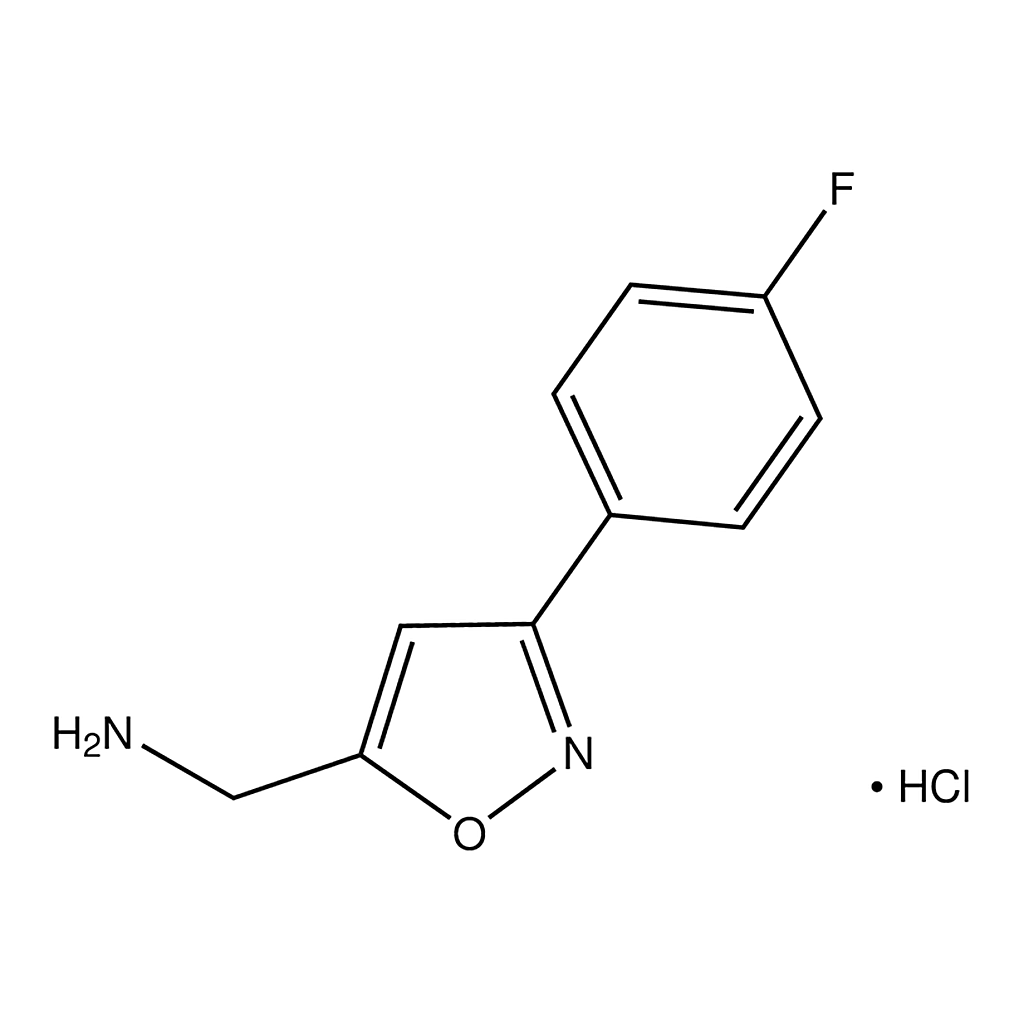 Merck 1-[3-(4-Fluorophenyl)isoxazol-5-yl]methanamine hydrochloride
