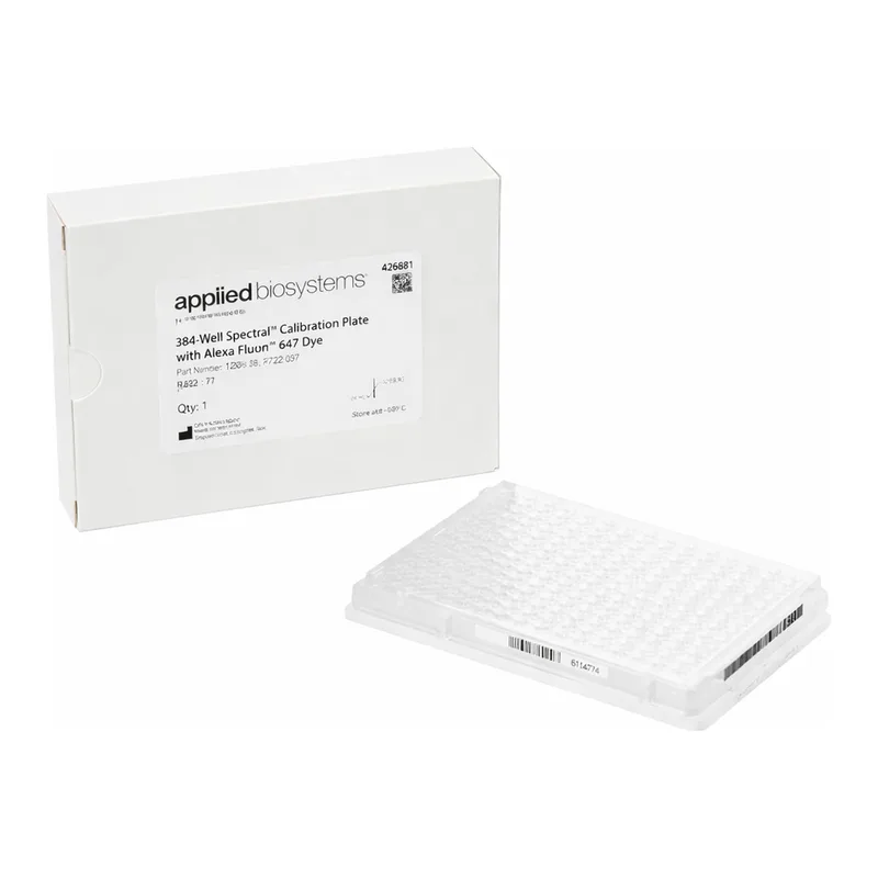 Thermo Fisher Scientific Spectral Calibration Plate, Alexa Fluor 647, 384 well