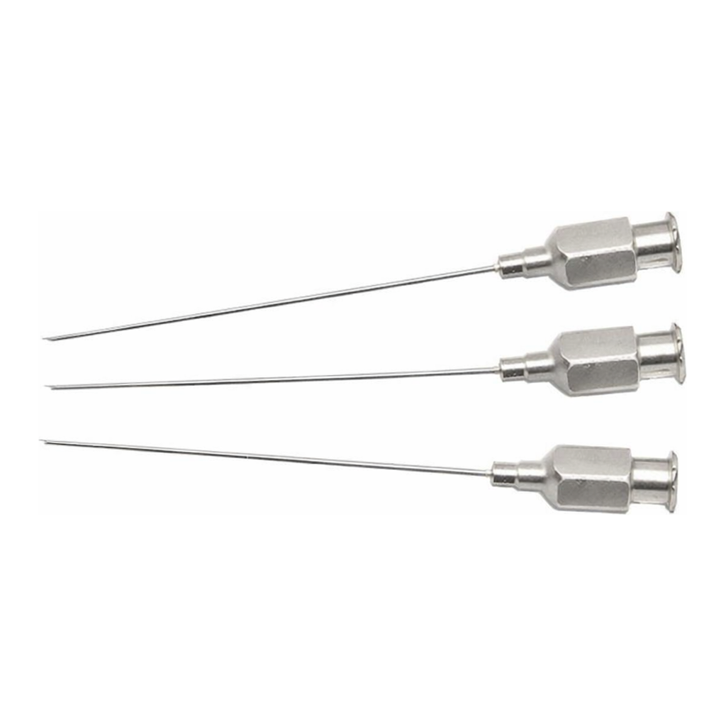 Restek Luer Syringe Needles, for 100uL A2 Gas-Tight Syringes, 22ga, 3-pk, (0.028inOD x 0.006inID