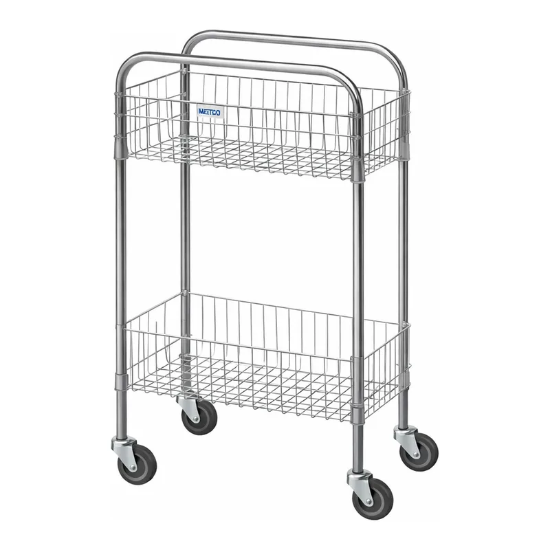 AS ONE Storage Cart(Stainless Basket), 2단 정리대(스테인리스)