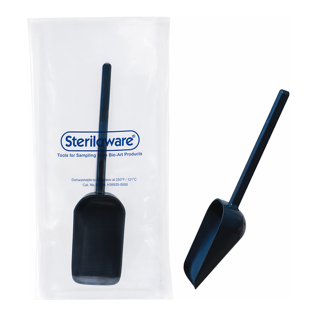 AS ONE Sterile Sampling Scoop, 멸균 샘플링 스쿠프(γ선 멸균)