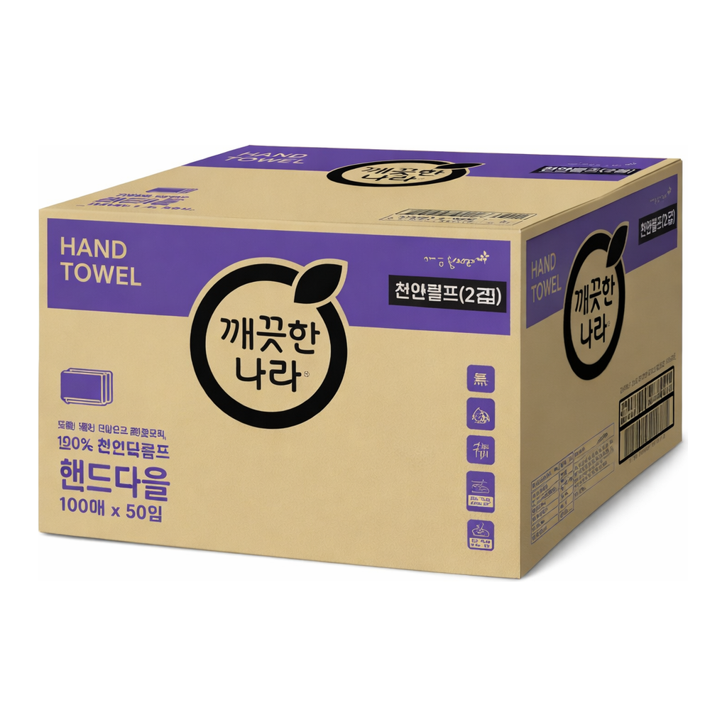 OFFICENEX [P]깨끗한나라 핸드타올(2겹/5,000매)