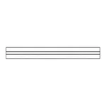 Agilent Liner, Splitless, straight, 4x6.3x78.5mm