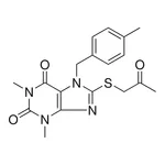 Merck 1,3-DIMETHYL-7-(4-ME-BENZYL)8-((-