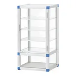 AS ONE Standard Desiccator BG 574 x 517 x 765mm Reinforced Plastic Shelf With Rubber Feet
