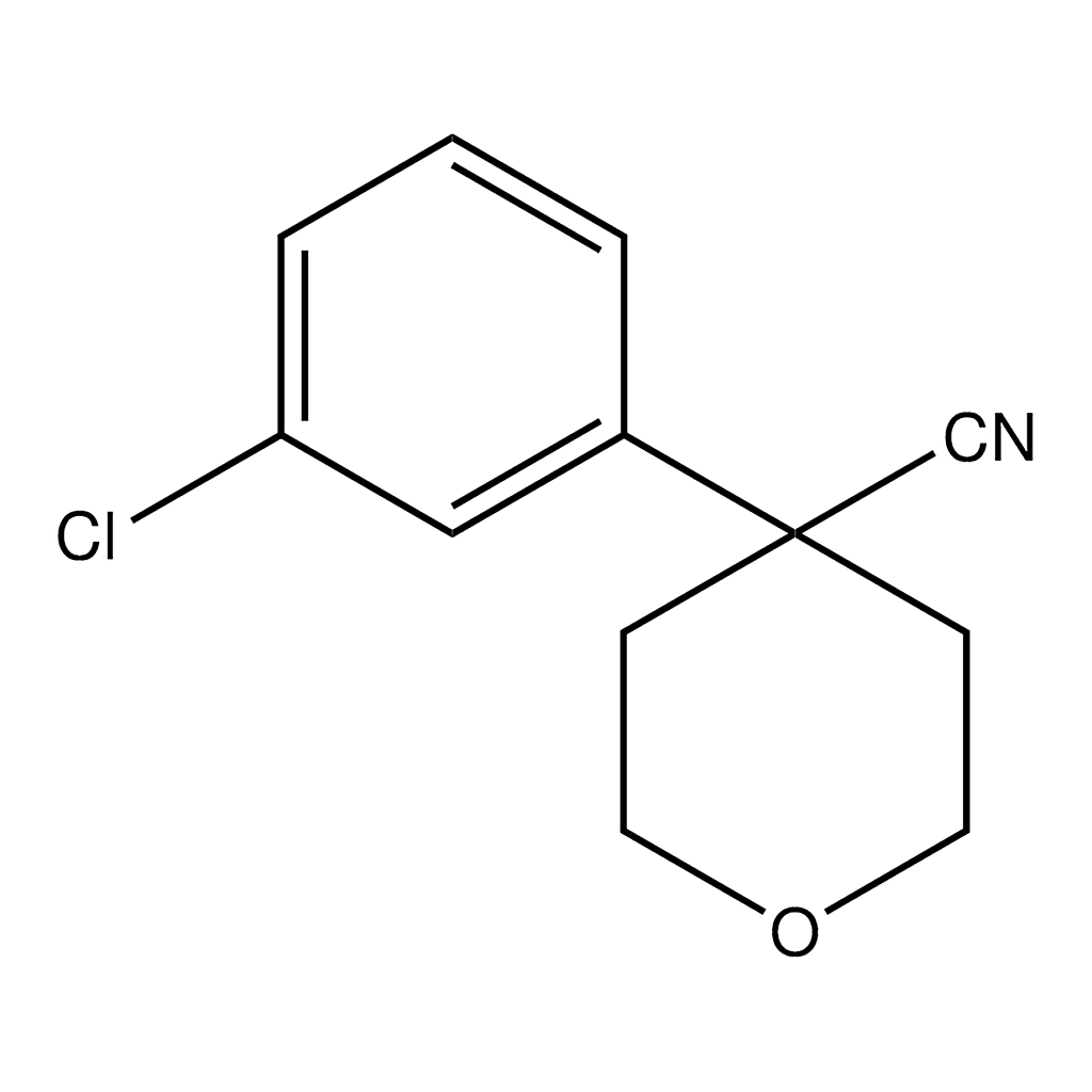 Merck 4-(3-Chlorophenyl)tetrahydropyran-4-carbonitrile