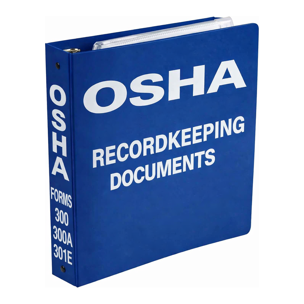 Brady OSHA Record Keeping Binder