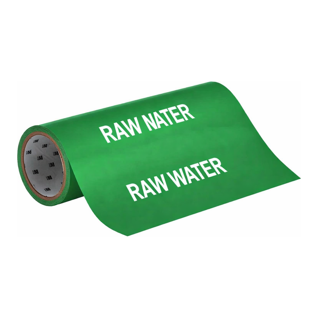 Brady RAW WATER Roll Form Pipe Marker