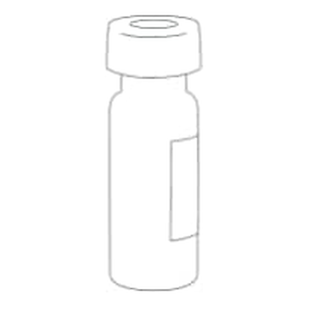 Waters Snap Cap 12 x 32 mm, with PTFE/Silicone Septum, 500/pk