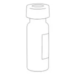 Waters Snap Cap 12 x 32 mm, with PTFE/Silicone Septum, 500/pk