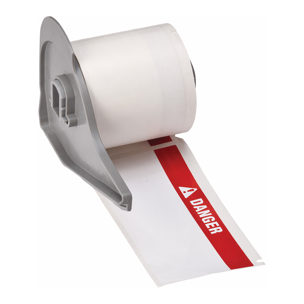 Brady Ultra Aggressive Adhesive Multi-Purpose Polyester Labels, ANSI DANGER Header, for M7 Printers