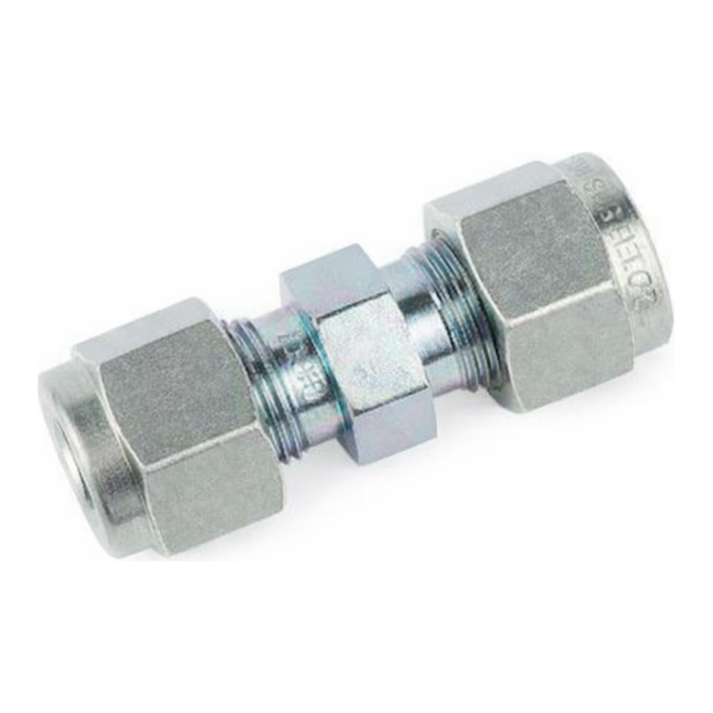 Restek Siltek Fittings, 1/4in Union Swagelok# SS-400-6