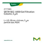 Merck SRT(R) SEC-1000 Gel Filtration Column, 5 mum