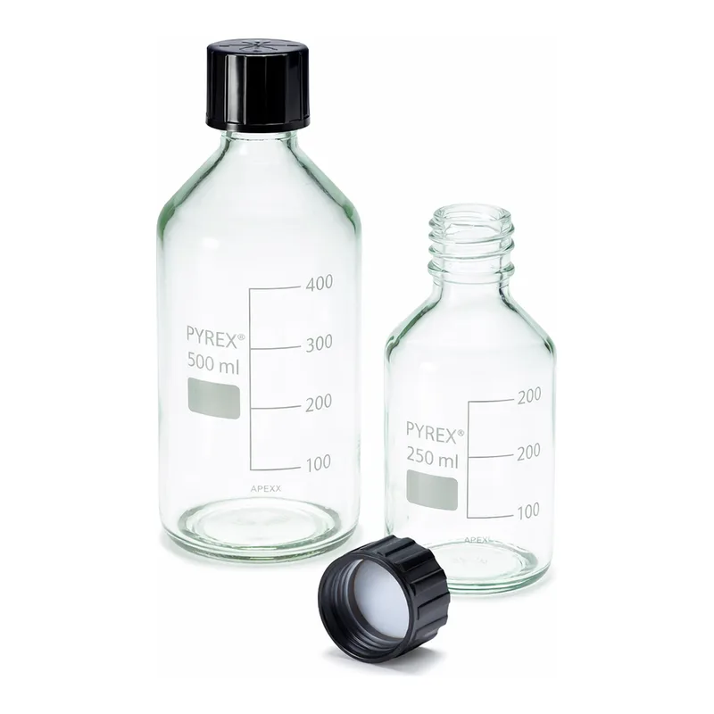 Daihan Science PYREX Reagent Bottle with Phenolic Screwcap & PTFE Liner, 25~20,000㎖With Fine G