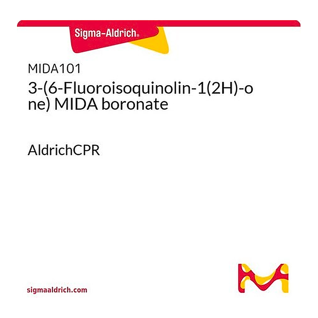 Merck 3-(6-Fluoroisoquinolin-1(2H)-one) MIDA boronate