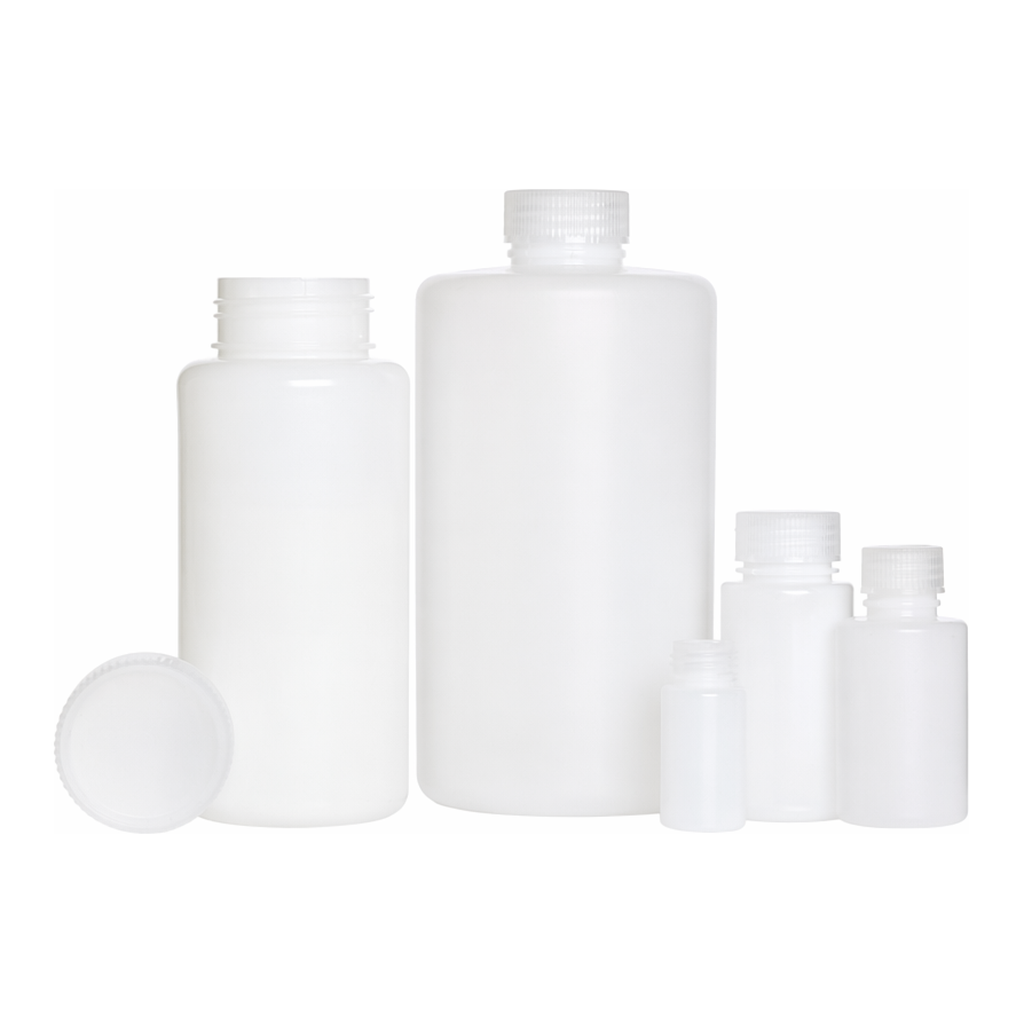 Merck AzlonÂ HDPE Wide Neck Round Bottles