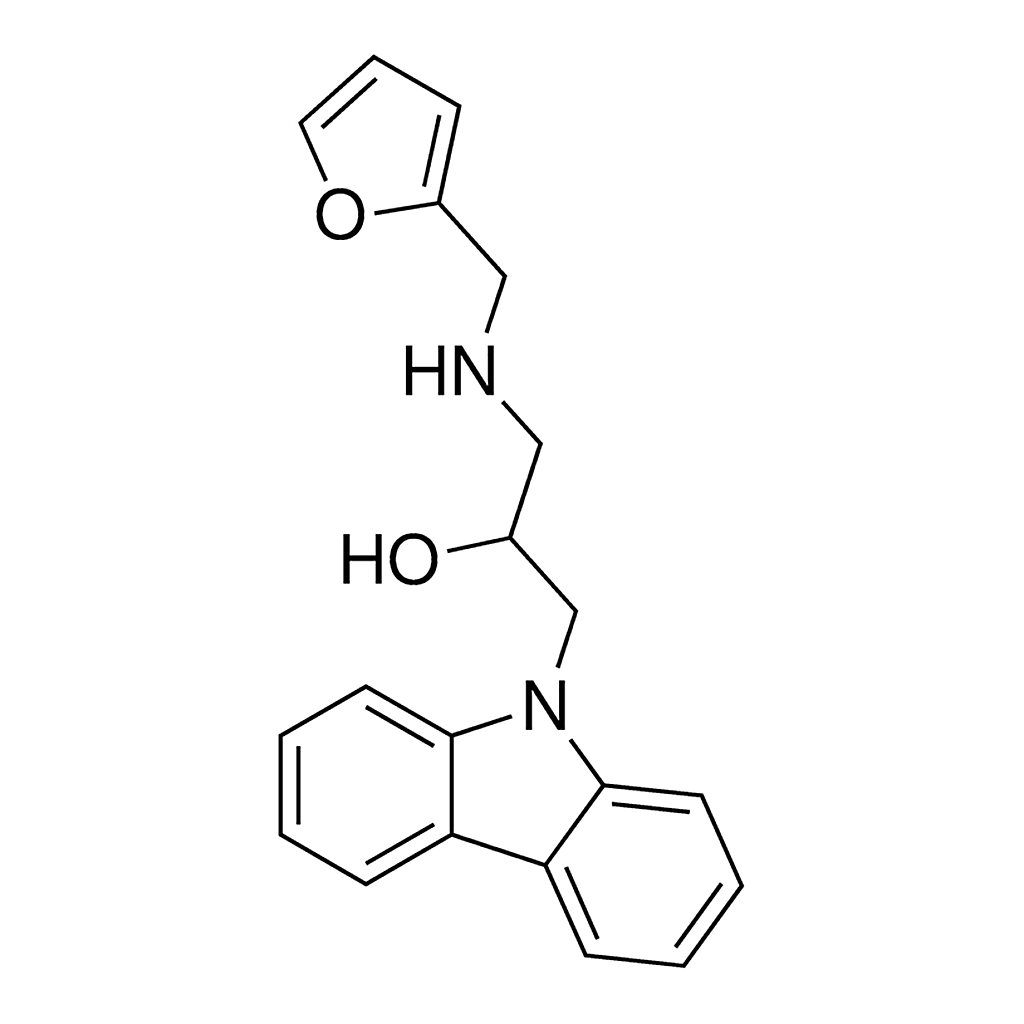 Merck 1-carbazol-9-yl-3-[(furan-2-ylmethyl)-amino]-propan-2-ol