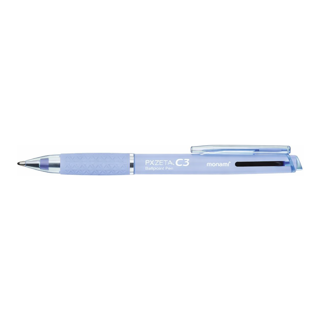 OFFICENEX FX-제타 C3 스카이블루(0.5mm/3색볼펜/모나미)