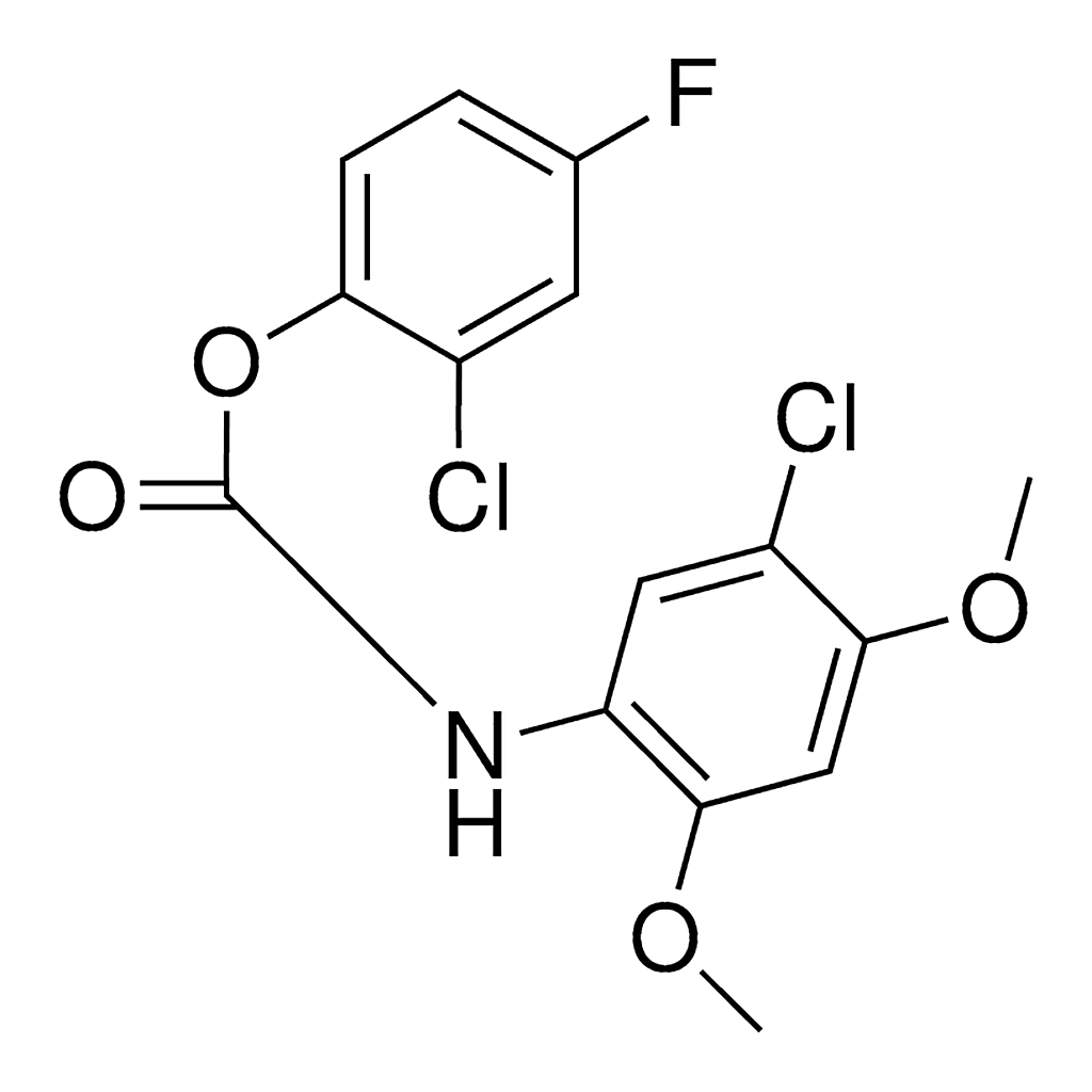 Merck 2-CHLORO-4-FLUOROPHENYL N-(5-CH-