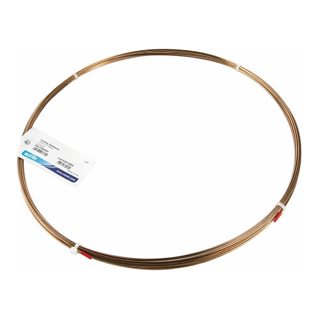 Restek Tubing, Sulfinert, 304SS Welded/Drawn Tubing .020in ID x 1/16in OD Sulfinert, 6ft Roll