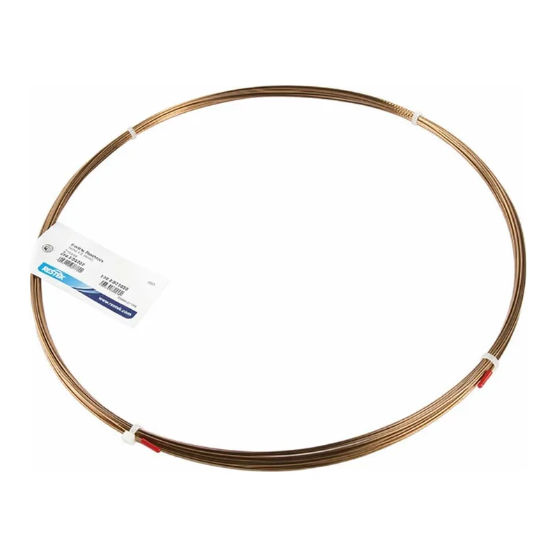 Restek Tubing, Sulfinert, 304SS Welded/Drawn Tubing .020in ID x 1/16in OD Sulfinert, 6ft Roll