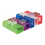 AS ONE 4-Way Test Tube Rack, 4면 시험관랙
