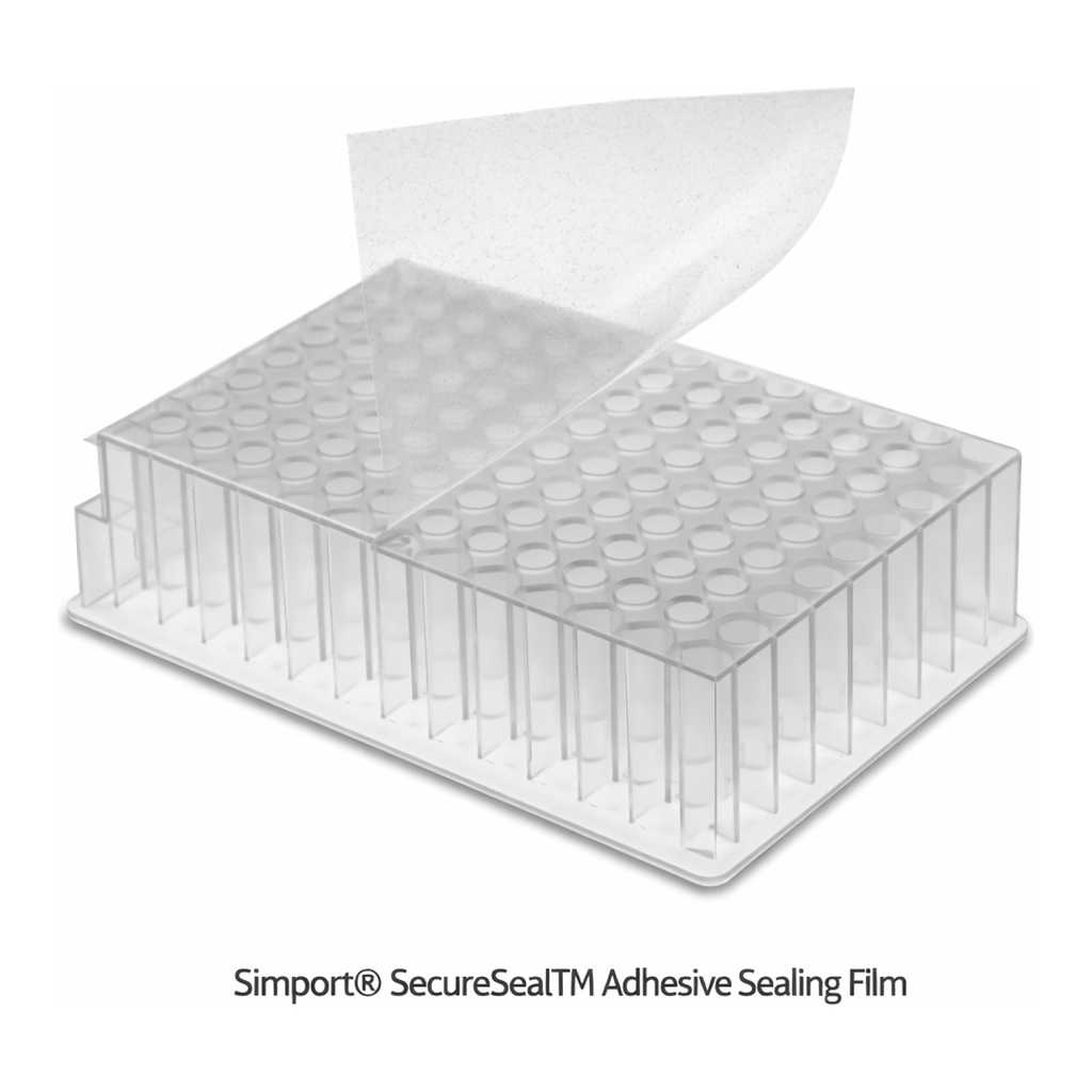 Daihan Science Simport SecureSealTM Adhesive Sealing Film, for Deep Well Plates, Thickness of