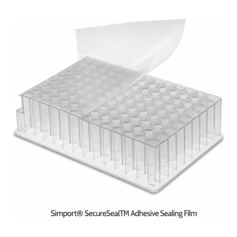 Daihan Science Simport SecureSealTM Adhesive Sealing Film, for Deep Well Plates, Thickness of