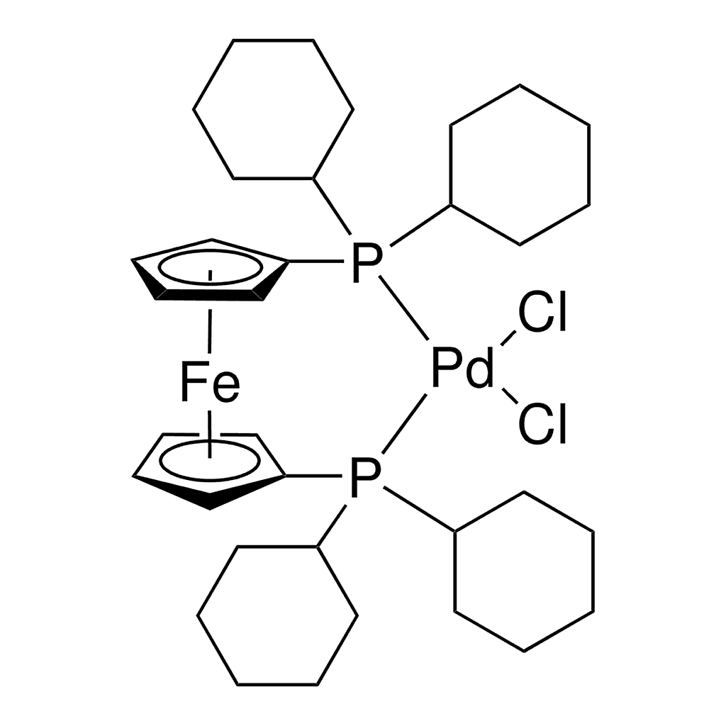 Merck [1,1'-Bis(di-cyclohexylphosphino)ferrocene]dichloropalladium(II)