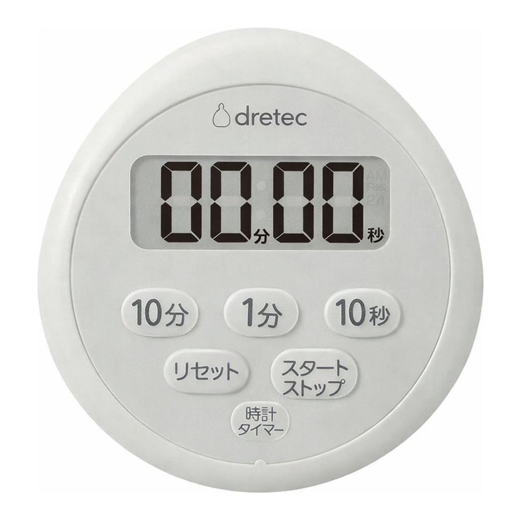 AS ONE Waterproof Timer with Clock, 방수 타이머 (시계기능 포함)