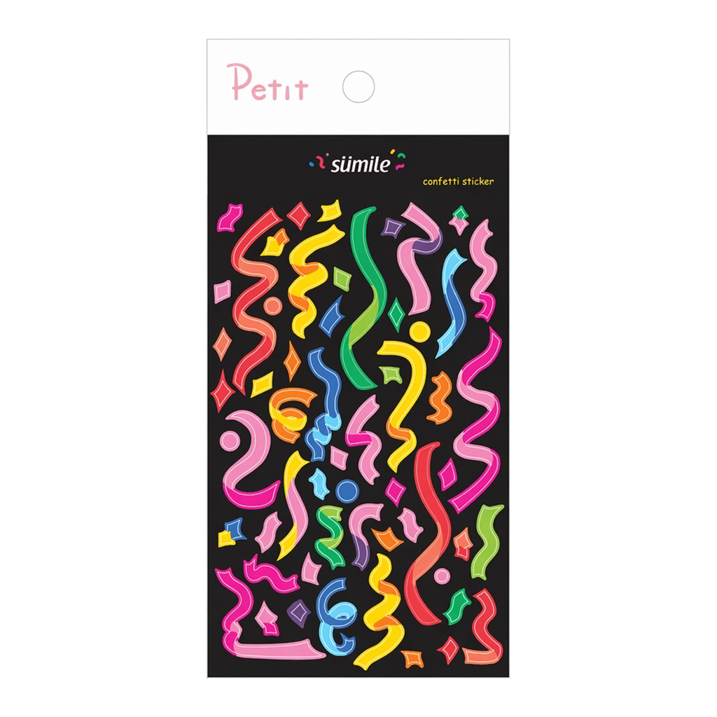 OFFICENEX PD825 BLACK Hologram confetti