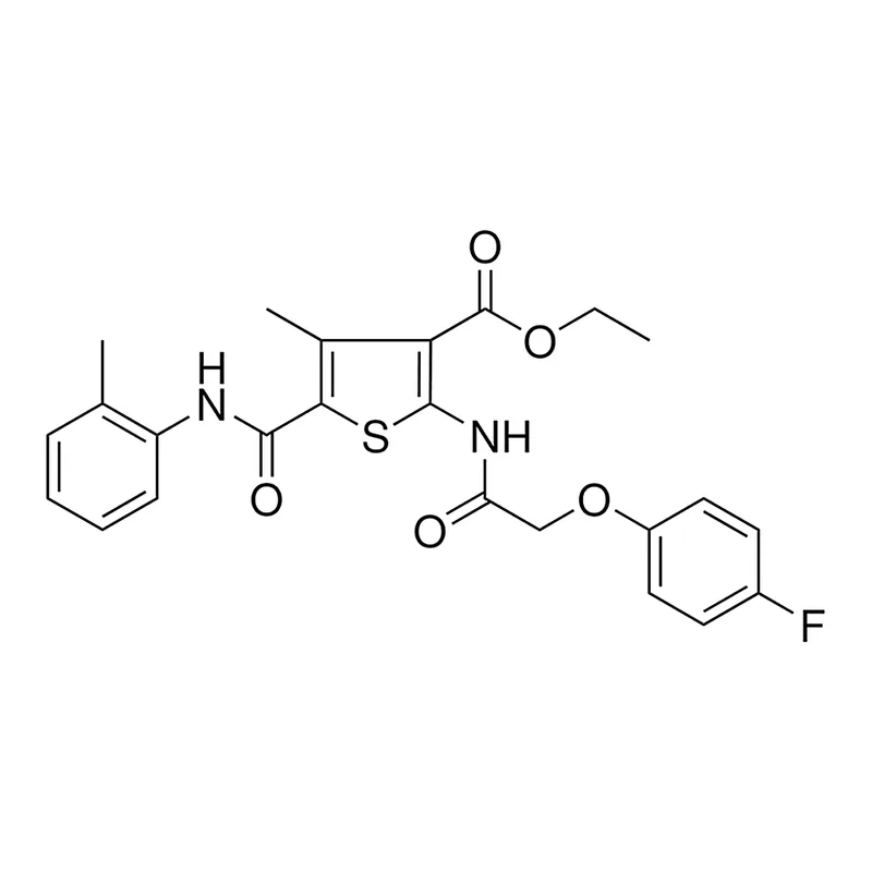 Merck ET 2-(((4-F-PHENOXY)AC)AMINO)4-M-