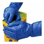 Daihan Science Handoil Oil Resistant Glove, for Sensitivity, PVC, Length 300mm<br>Ideal for Fin