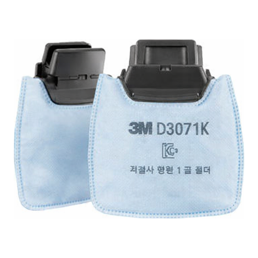 3M SECURE CLICK™ 1급 방진 필터 D3071K, 각 100개/케이스