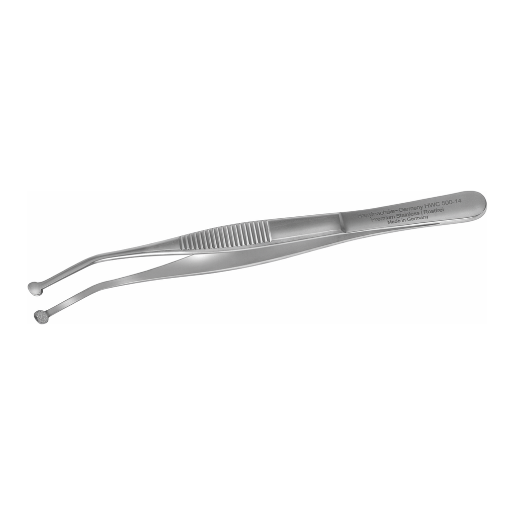 Daihan Science Hammacher Premium Curved Grasping Forceps, WironitTM Special Non-Magnetic Stain
