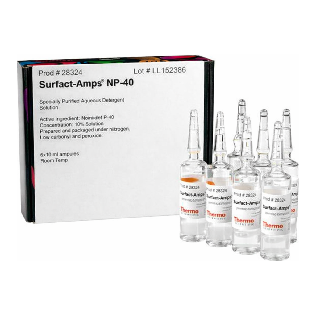 Thermo Fisher Scientific NP-40 Surfact-Amps Detergent Solution, 6 x 10 mL