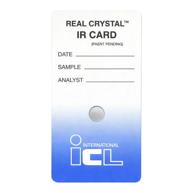 Merck REAL CRYSTAL(TM) IR SAMPLE CARDS KBR, A&