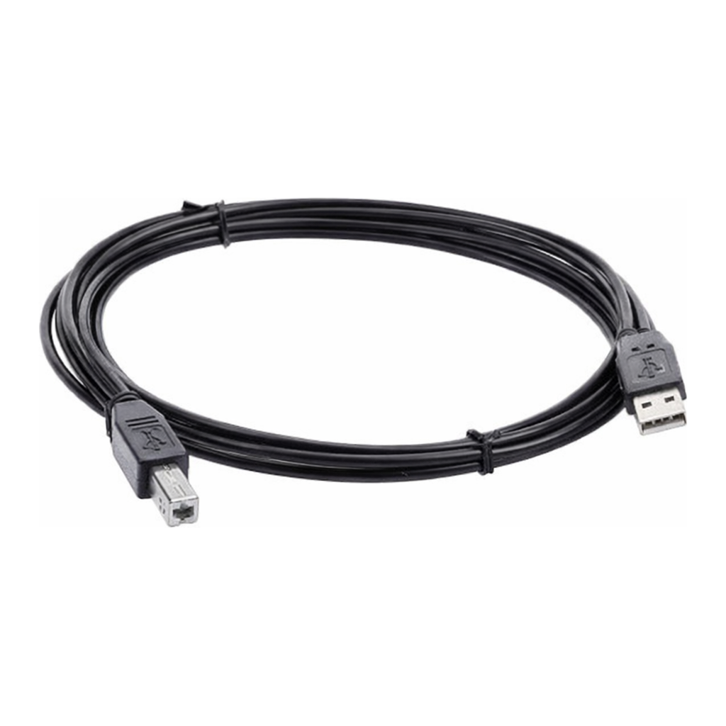 Thermo Fisher Scientific USB Cable Type A Male to Type B Male, Beige, 10 ft.