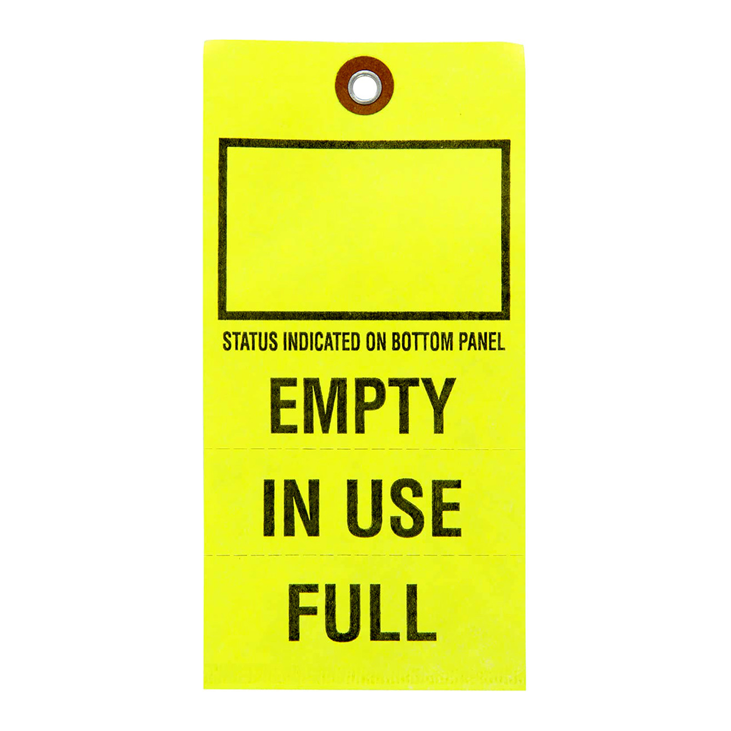 Brady Gas Cylinder Status Tags